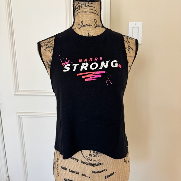 Barre Strong Cropped Tank by Pure Barre Size Small - Picture 1 of 2